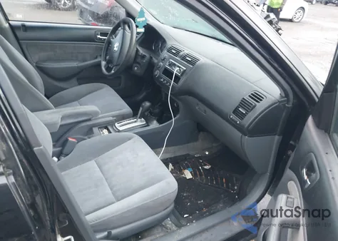 2003 Honda Civic Ex z USA, uszkodzony, nr VIN 2HGES26793H544773